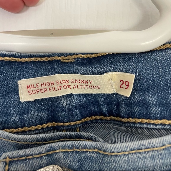 Levi’s mile high super skinny jeans - Picture 8 of 9